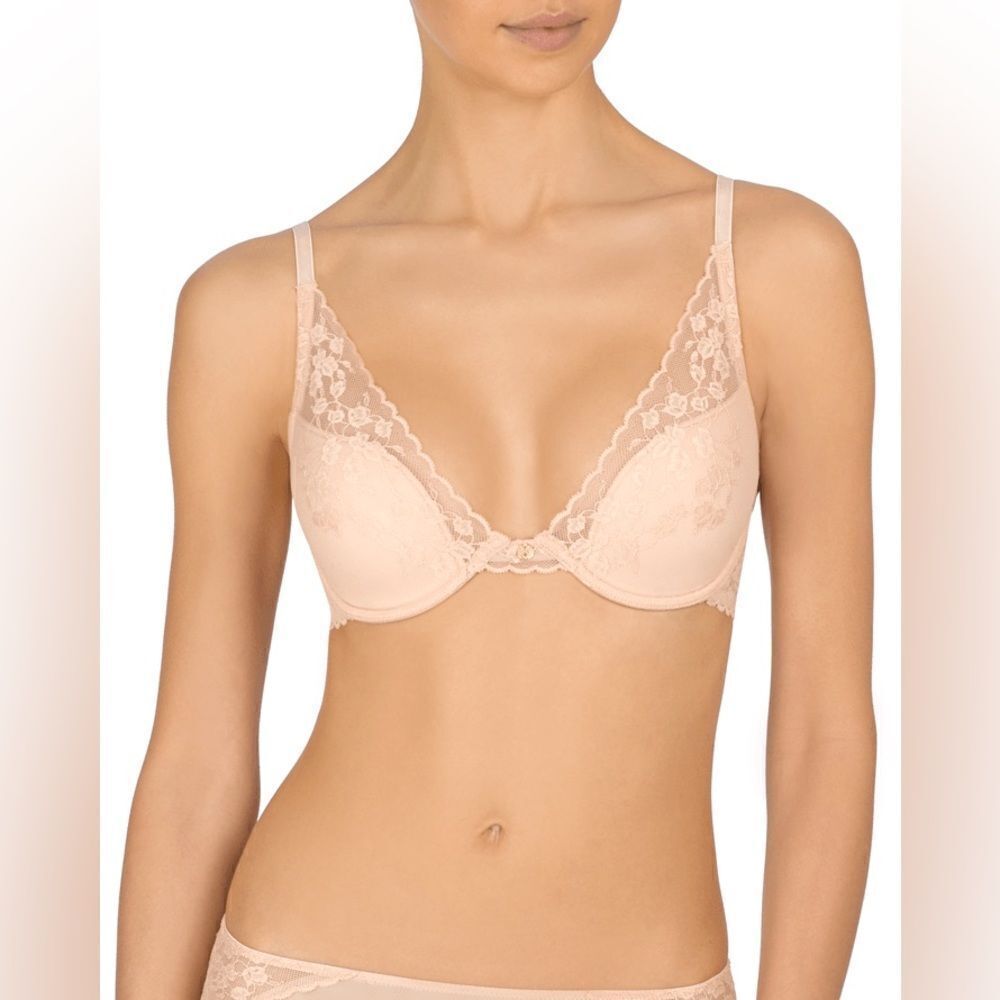 Natori “Cherry Blossom” Cameo Rose Convertible Bra - Picture 6 of 8